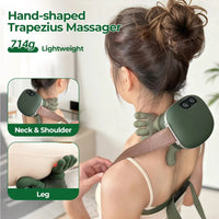 Bionic Finger Neck Shoulder Massager Wireless Neck Cervical Trapezius Kneading Massage Shawl Brushless Motor Neck masajeador Makeup art