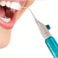 Household High Pressure Oral Irrigator Portable Teeth Clean Water Dental Floss Manual High Pressure Water Toothpick Makeup art