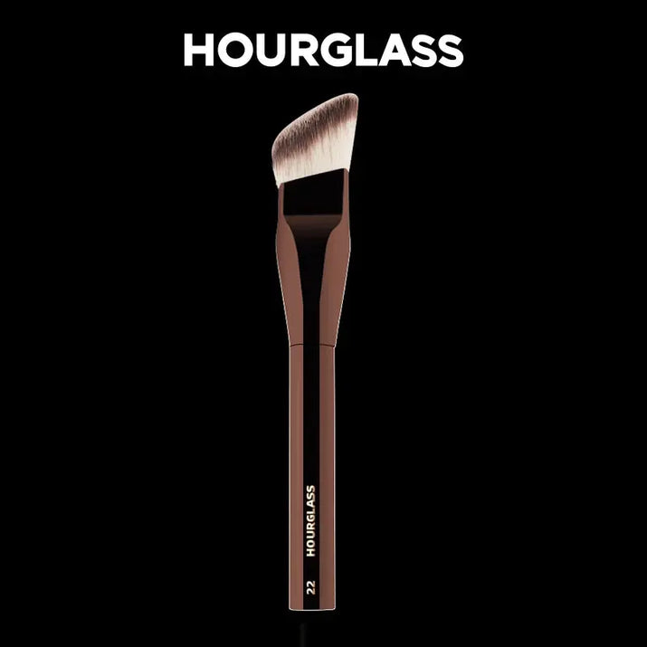 HOURGLASS Angled Liquid Foundation Brushes Foundation Cream Brush Blush Brush  Base Make Up Tool-022 Makeup art