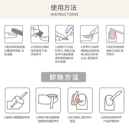 Sweet Sweetheart 24 Pcs Press on Nails Pink Gradient Fake Nails Glossy Artificial Finger Manicure Reusable False Nails for Women Makeup art