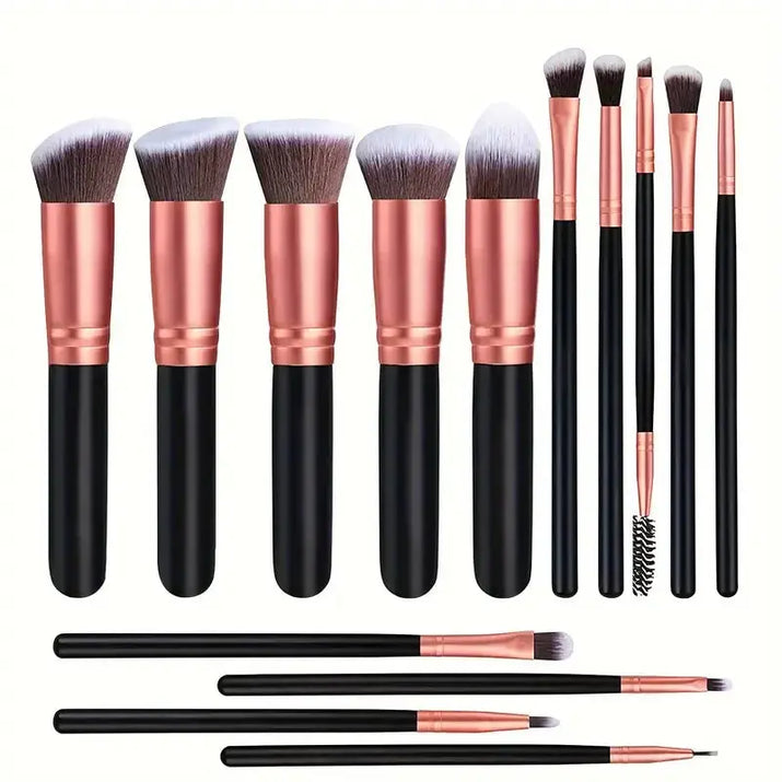 NEW 14PCS Makeup Brushes Set  Soft Fluffy Foundation Blush Powder Eyeshadow Blending Female Cosmetics Beauty Tool Christmas gift Makeup art