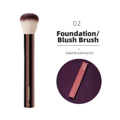 Hourglass Makeup Brushes Powder Foundation Concealer Blusher Bronzer Eye Shadow Eyebrow Eyeliner Sculpting Brush Makeup art