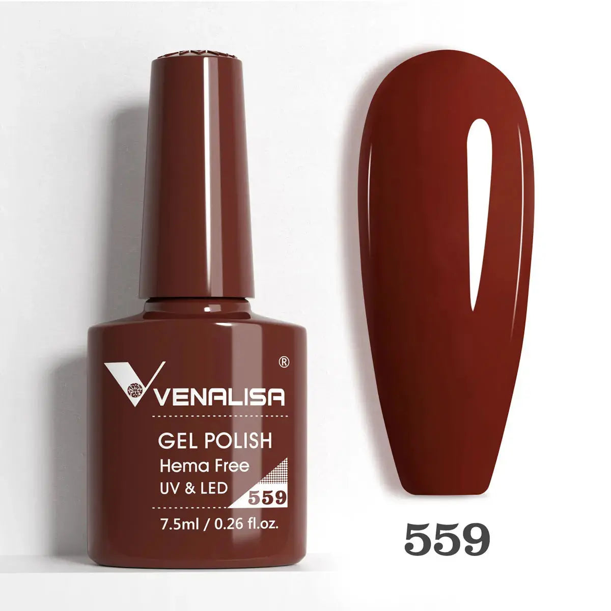 VENALISA 7.5ml Nail Gel Polish VIP5 HEMA Free Semi Permanent Soak off UV LED Nail Gel Varnish Full Coverage Nail Gel Lacquer Makeup art