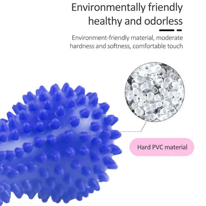 Peanut Ball Foot Massage Ball,Spiky Massage Ball for Trigger Point Therapy,Deep Point Massage,Plantar Fasciitis,Neck Pain Relief Makeup art