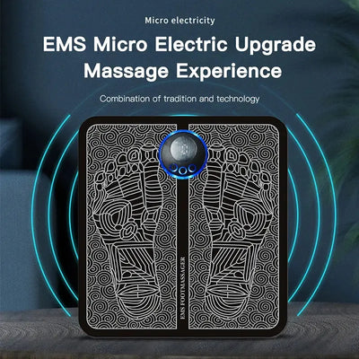 Electric Foot Massager Pad Muscle Massage Relaxation Trainer For Massage Fitness Outdoor Sport Home Family Relax Makeup art