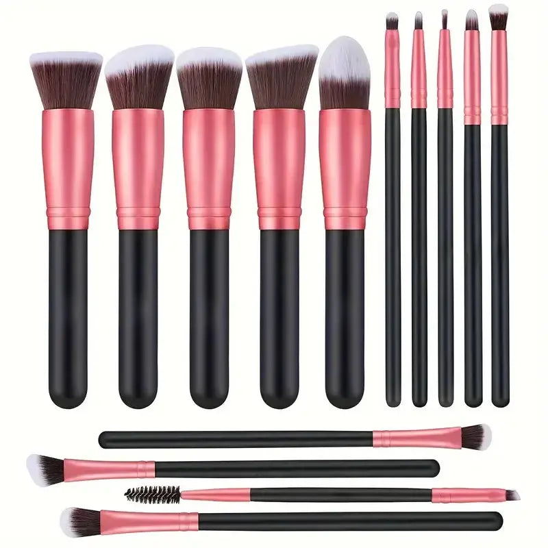NEW 14PCS Makeup Brushes Set  Soft Fluffy Foundation Blush Powder Eyeshadow Blending Female Cosmetics Beauty Tool Christmas gift Makeup art