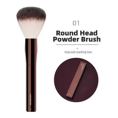 Hourglass Makeup Brushes Powder Foundation Concealer Blusher Bronzer Eye Shadow Eyebrow Eyeliner Sculpting Brush Makeup art