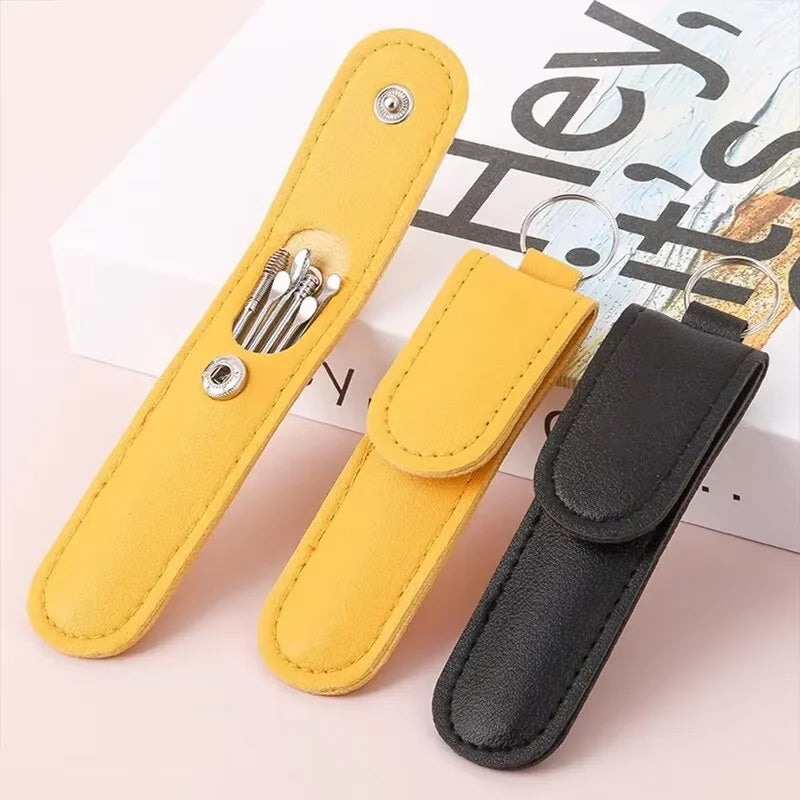 6PCS Stainless Steel Ear Cleaner Set