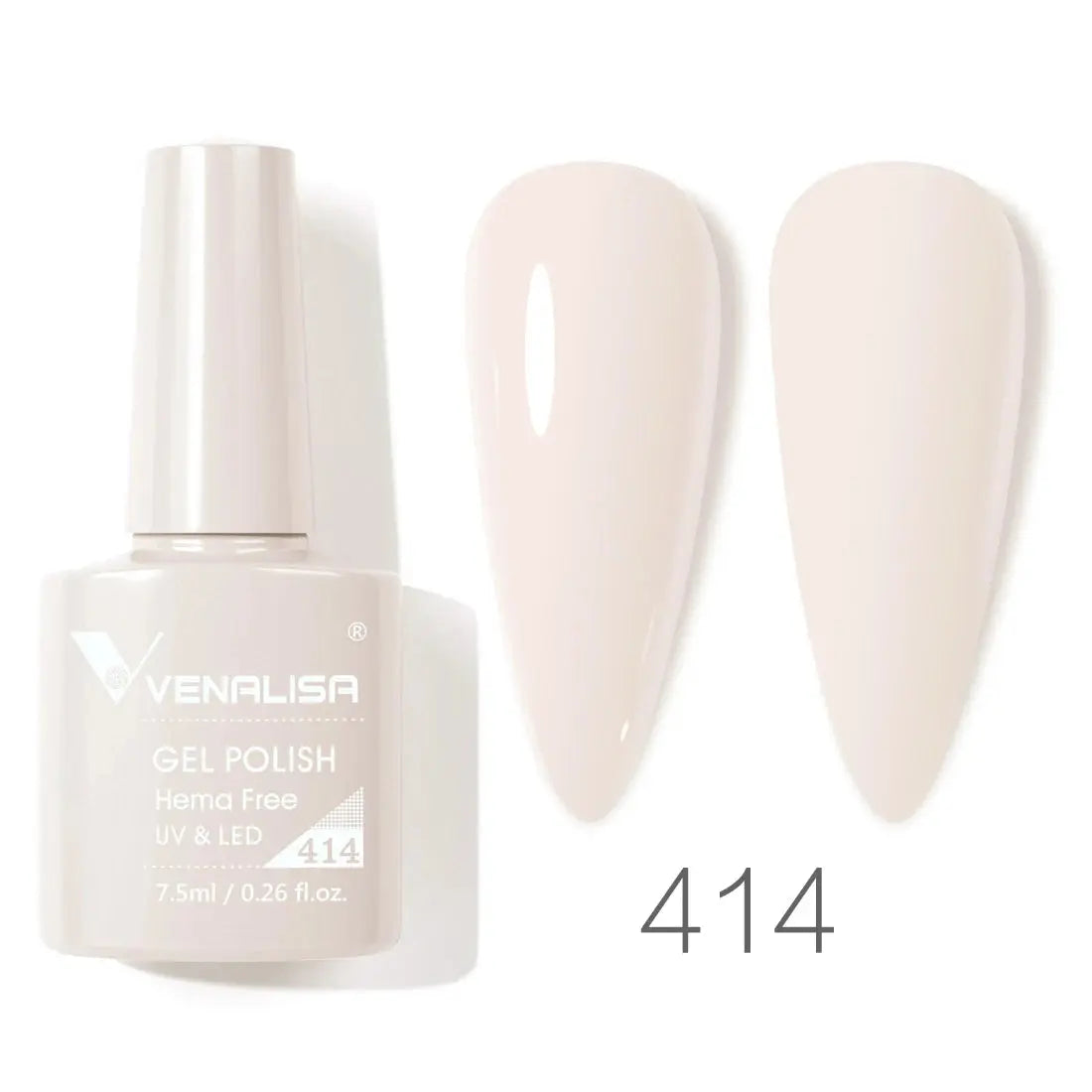 VENALISA 7.5ml Nail Gel Polish VIP5 HEMA Free Semi Permanent Soak off UV LED Nail Gel Varnish Full Coverage Nail Gel Lacquer Makeup art
