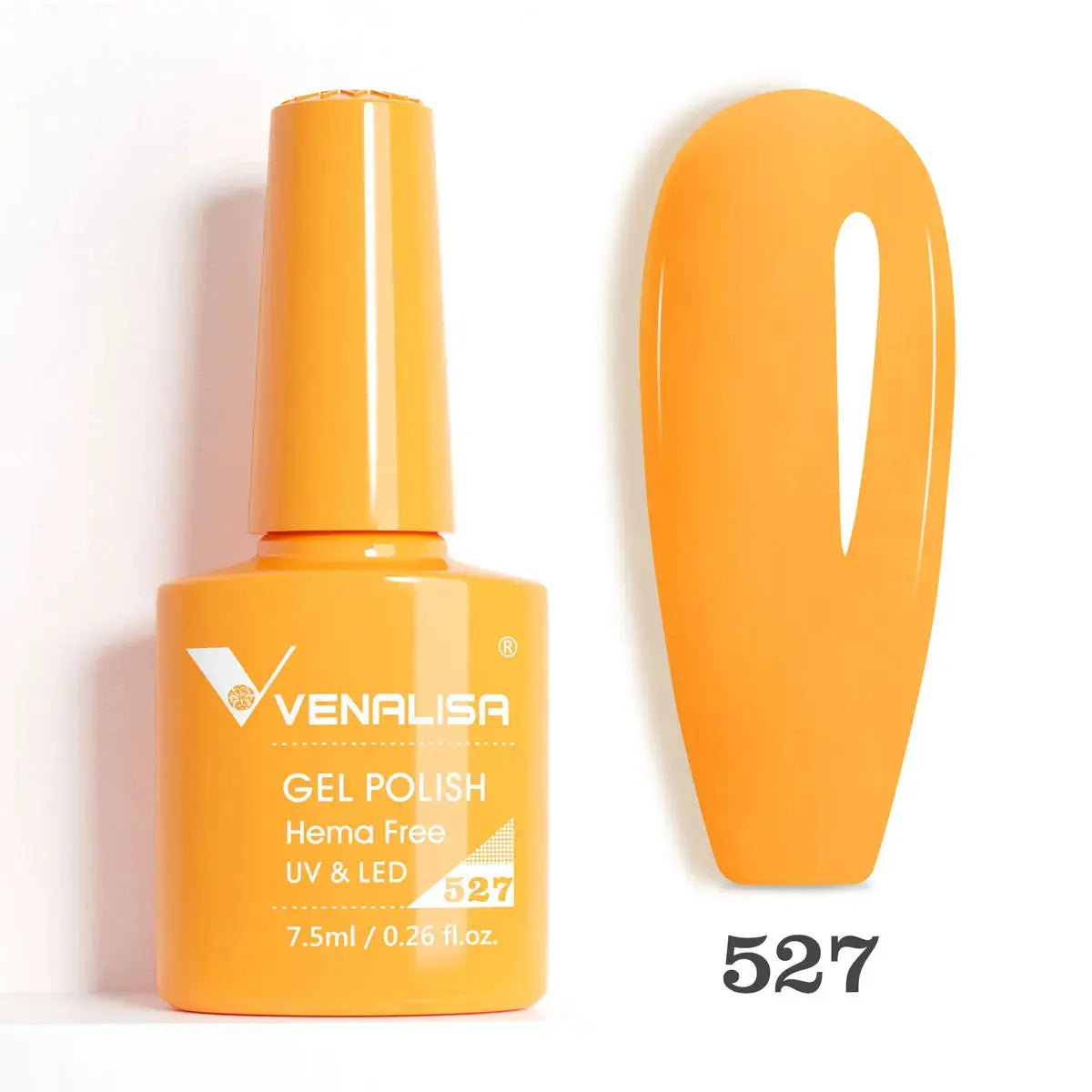 VENALISA 7.5ml Nail Gel Polish VIP5 HEMA Free Semi Permanent Soak off UV LED Nail Gel Varnish Full Coverage Nail Gel Lacquer Makeup art