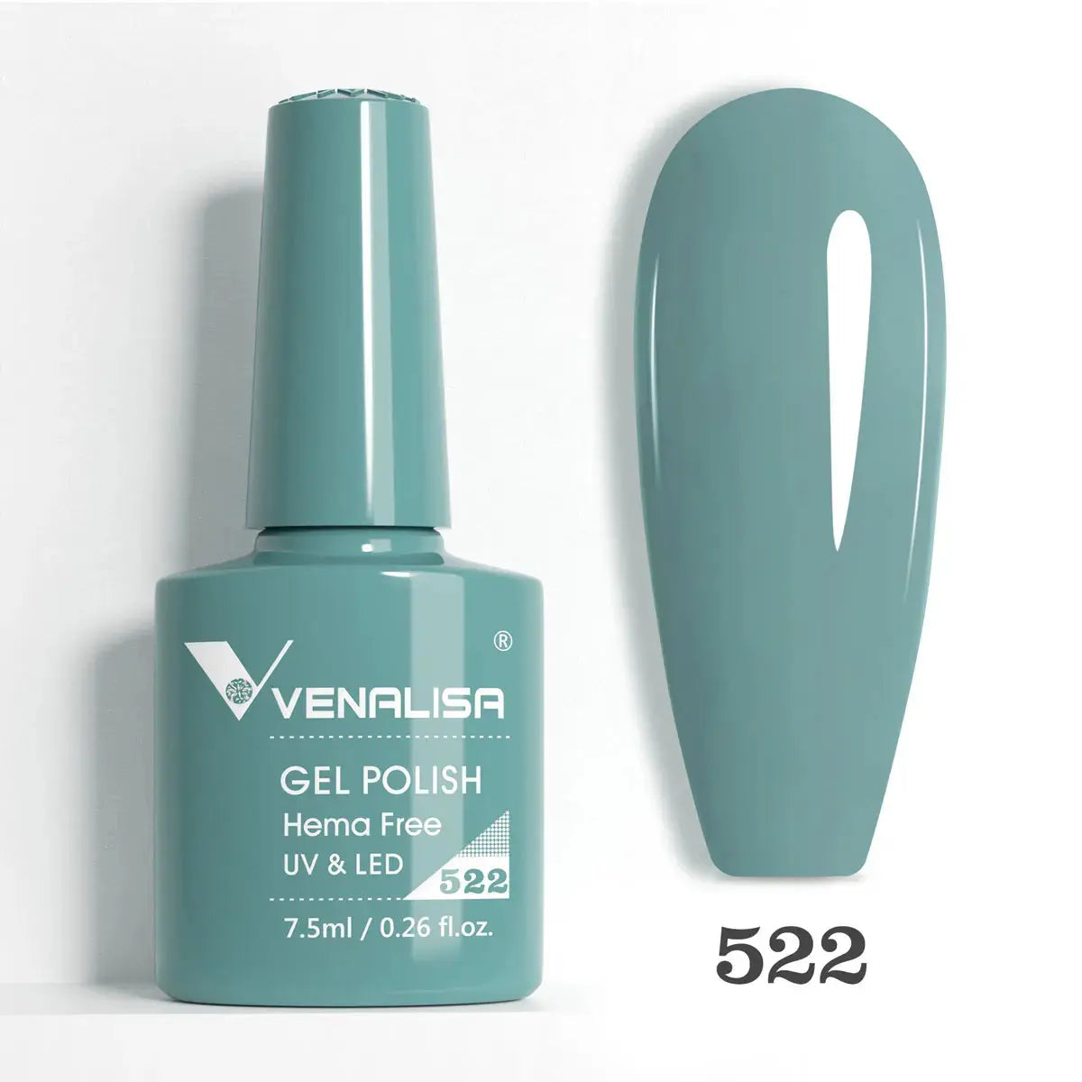 VENALISA 7.5ml Nail Gel Polish VIP5 HEMA Free Semi Permanent Soak off UV LED Nail Gel Varnish Full Coverage Nail Gel Lacquer Makeup art