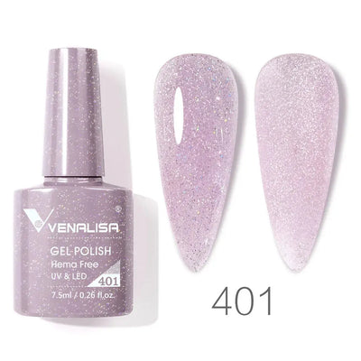 VENALISA 7.5ml Nail Gel Polish VIP5 HEMA Free Semi Permanent Soak off UV LED Nail Gel Varnish Full Coverage Nail Gel Lacquer Makeup art