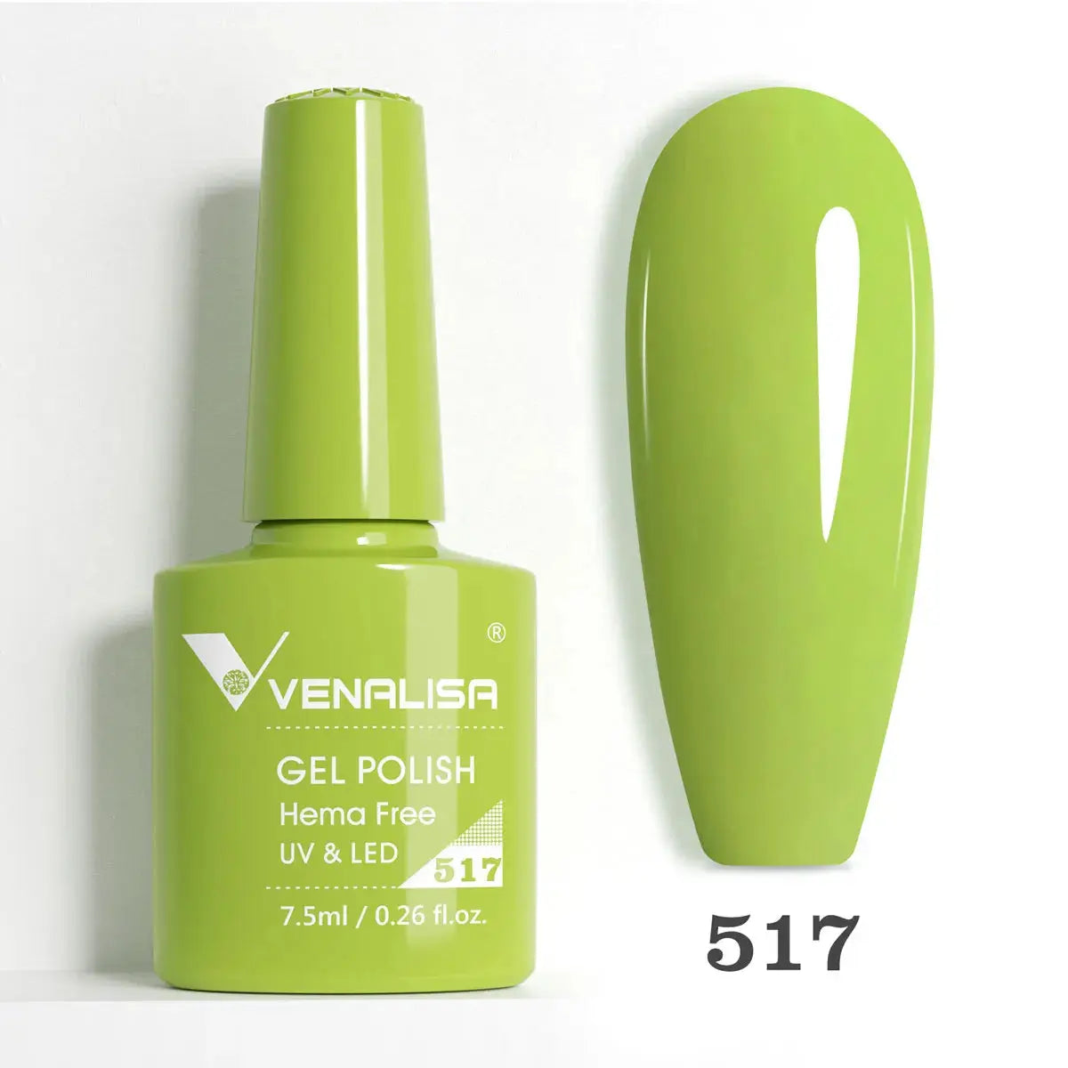 VENALISA 7.5ml Nail Gel Polish VIP5 HEMA Free Semi Permanent Soak off UV LED Nail Gel Varnish Full Coverage Nail Gel Lacquer Makeup art
