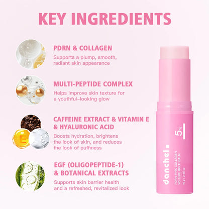 PDRN Pink Collagen Balm Stick — Anti-Ageing & Firming Treatment