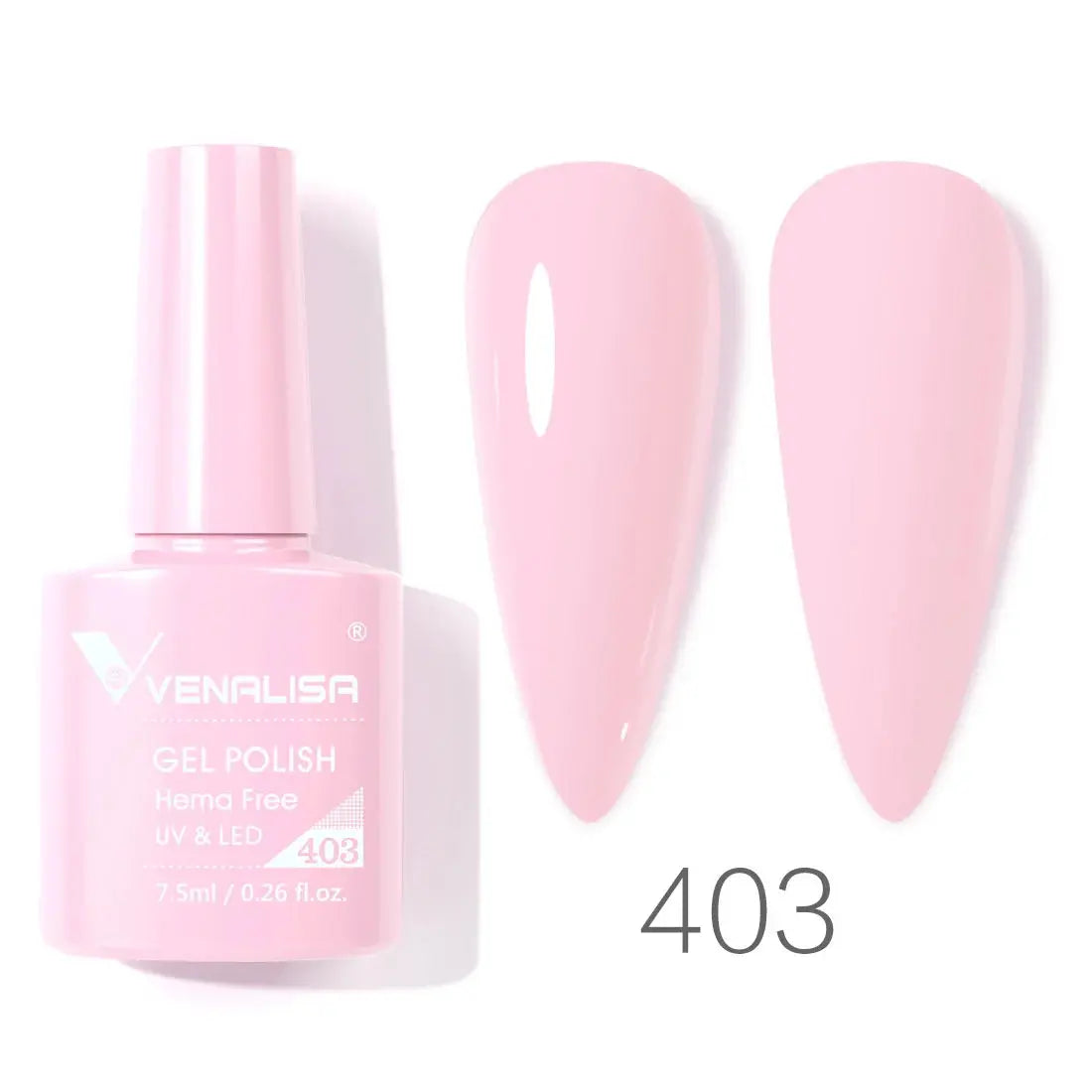 VENALISA 7.5ml Nail Gel Polish VIP5 HEMA Free Semi Permanent Soak off UV LED Nail Gel Varnish Full Coverage Nail Gel Lacquer Makeup art