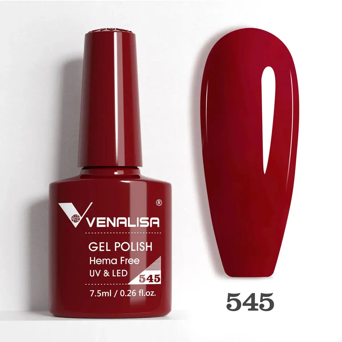 VENALISA 7.5ml Nail Gel Polish VIP5 HEMA Free Semi Permanent Soak off UV LED Nail Gel Varnish Full Coverage Nail Gel Lacquer Makeup art