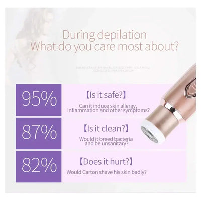 2 In 1 portable Electric Haircut Trimmer epilator woman facial intimate area for body hair removal Sex Shaver Bikini Pubic Rosor Makeup art