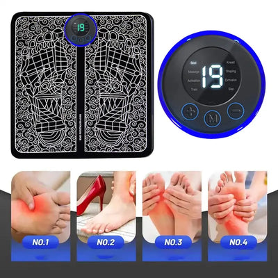 Electric Foot Massager Pad Muscle Massage Relaxation Trainer For Massage Fitness Outdoor Sport Home Family Relax Makeup art