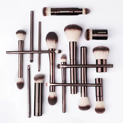 Hourglass Makeup Brushes Powder Foundation Concealer Blusher Bronzer Eye Shadow Eyebrow Eyeliner Sculpting Brush Makeup art