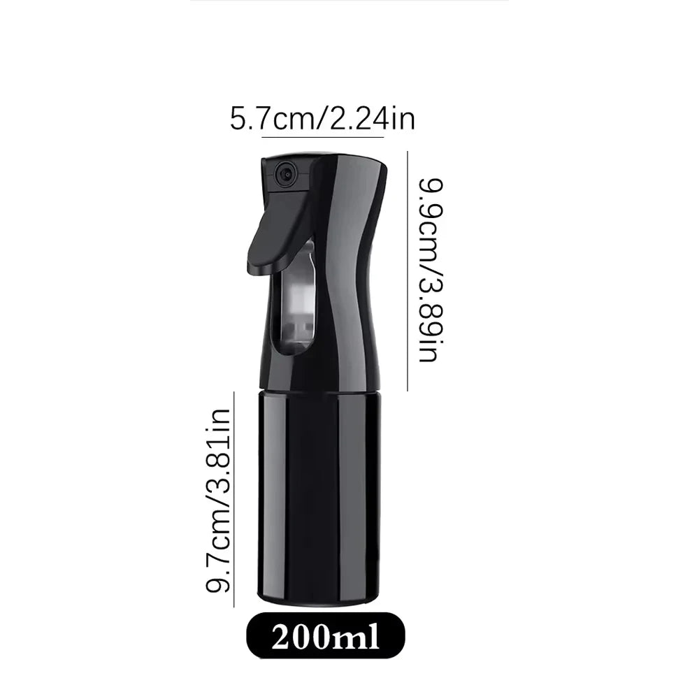 200ml High-Pressure Spray Bottle – Refillable Salon Atomizer