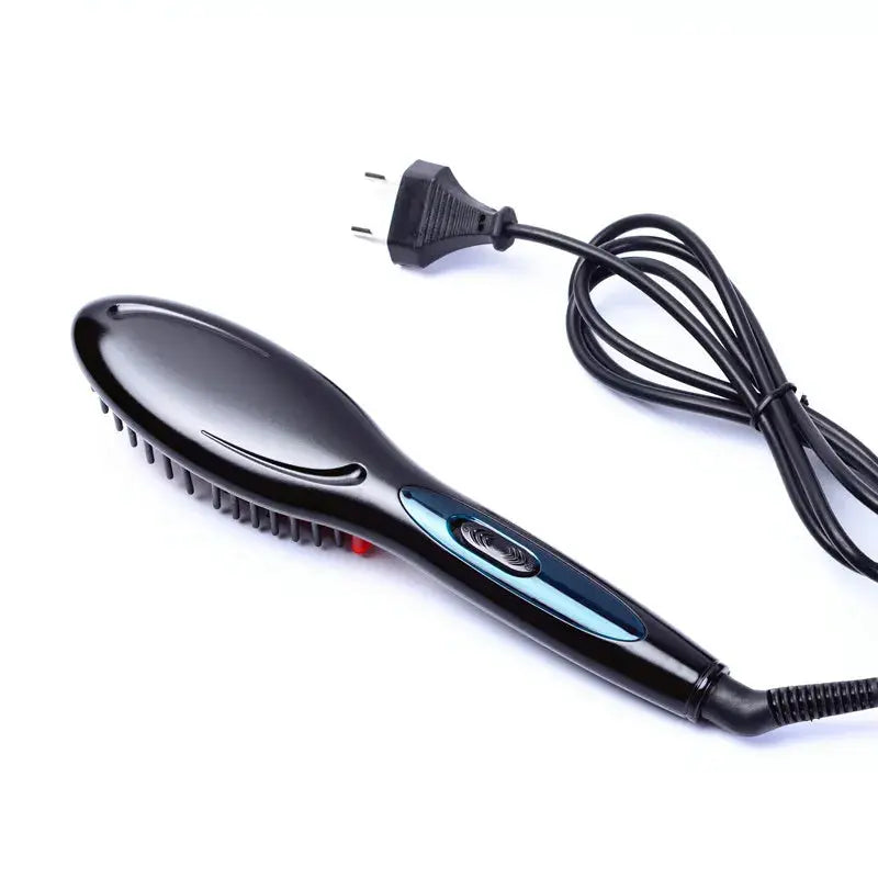 New Professional Electric Hair Straightener Comb Hair Brush Straightening Irons EU/ US/ UK/AU Plug Makeup art