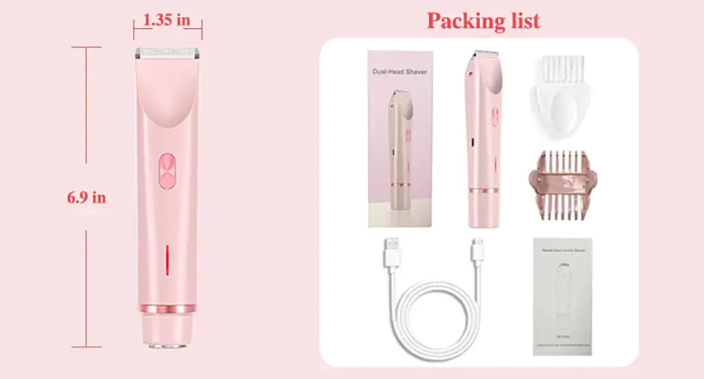 Electric Razor Woman Shaver Painless Mustache Epilator Leg Bikini Body Hair Trimmer for Women Facial Epilator Hair Remover Makeup art
