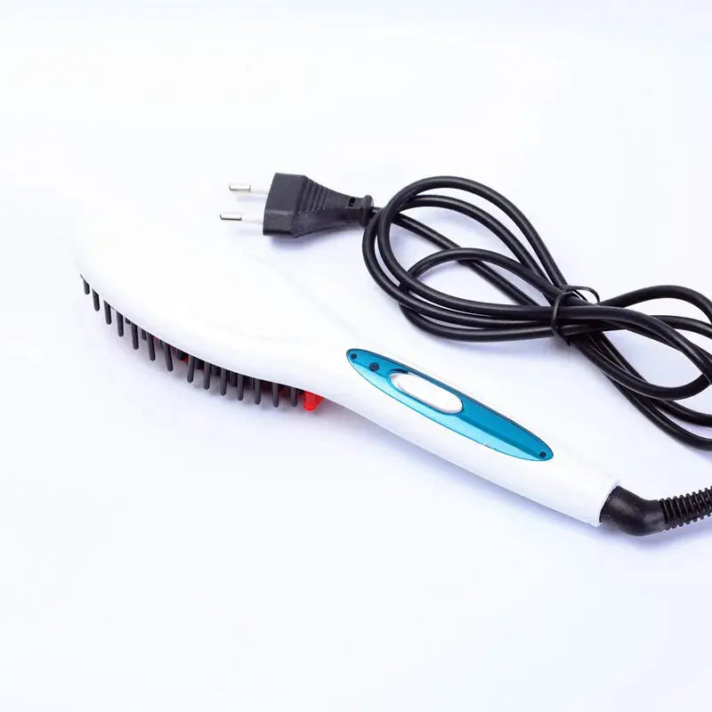 New Professional Electric Hair Straightener Comb Hair Brush Straightening Irons EU/ US/ UK/AU Plug Makeup art