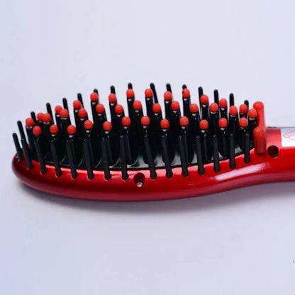 New Professional Electric Hair Straightener Comb Hair Brush Straightening Irons EU/ US/ UK/AU Plug Makeup art
