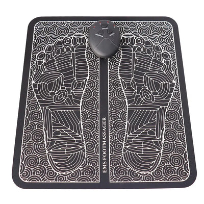 Electric Massage Sole Pad Relieve Sore Feet Leg Cramps Pulse Sole Massager EMS Foot Massager Pad Improve Blood Circulation Makeup art