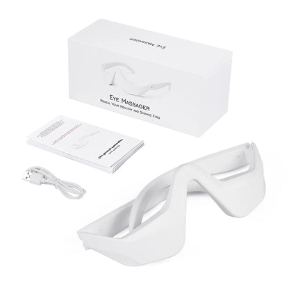 3D Eye Massager with EMS & Red Light