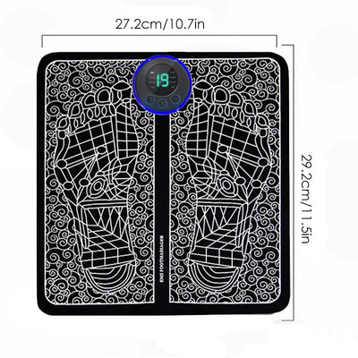 Electric Foot Massager Pad Muscle Massage Relaxation Trainer For Massage Fitness Outdoor Sport Home Family Relax Makeup art