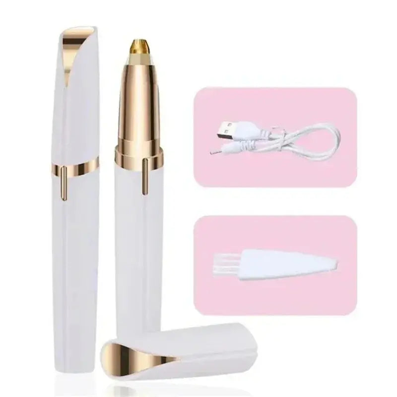 Electric Face Eyebrow Trimmer Eye Brow Shaper Pencil Hair Remover For Women Makeup Painless Automatic Eyebrow Shavers Depilator Makeup art