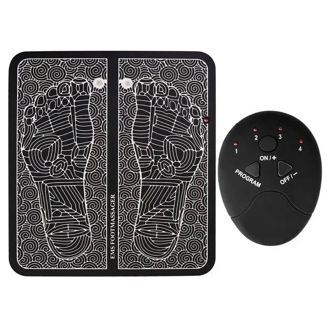 Electric Massage Sole Pad Relieve Sore Feet Leg Cramps Pulse Sole Massager EMS Foot Massager Pad Improve Blood Circulation Makeup art