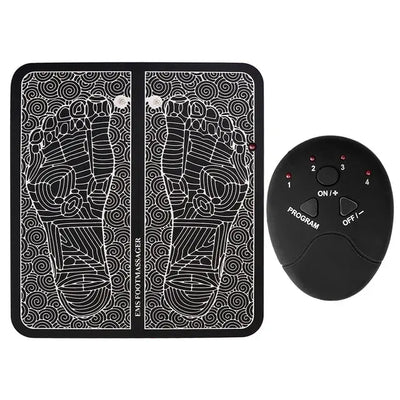 Electric Massage Sole Pad Relieve Sore Feet Leg Cramps Pulse Sole Massager EMS Foot Massager Pad Improve Blood Circulation Makeup art