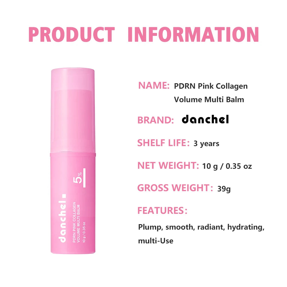 PDRN Pink Collagen Balm Stick — Anti-Ageing & Firming Treatment