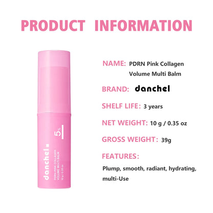PDRN Pink Collagen Balm Stick — Anti-Ageing & Firming Treatment