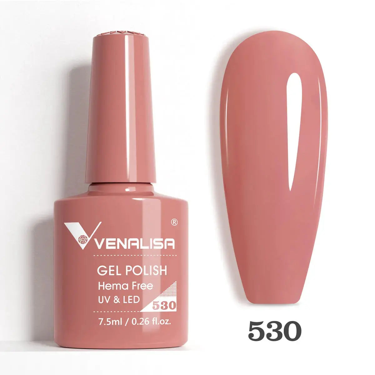 VENALISA 7.5ml Nail Gel Polish VIP5 HEMA Free Semi Permanent Soak off UV LED Nail Gel Varnish Full Coverage Nail Gel Lacquer Makeup art