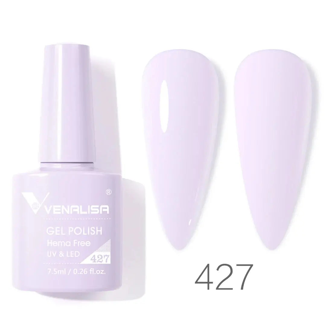 VENALISA 7.5ml Nail Gel Polish VIP5 HEMA Free Semi Permanent Soak off UV LED Nail Gel Varnish Full Coverage Nail Gel Lacquer Makeup art