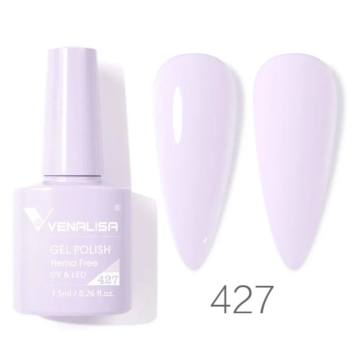 VENALISA 7.5ml Nail Gel Polish VIP5 HEMA Free Semi Permanent Soak off UV LED Nail Gel Varnish Full Coverage Nail Gel Lacquer Makeup art