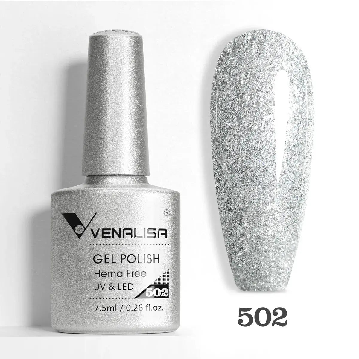 VENALISA 7.5ml Nail Gel Polish VIP5 HEMA Free Semi Permanent Soak off UV LED Nail Gel Varnish Full Coverage Nail Gel Lacquer Makeup art