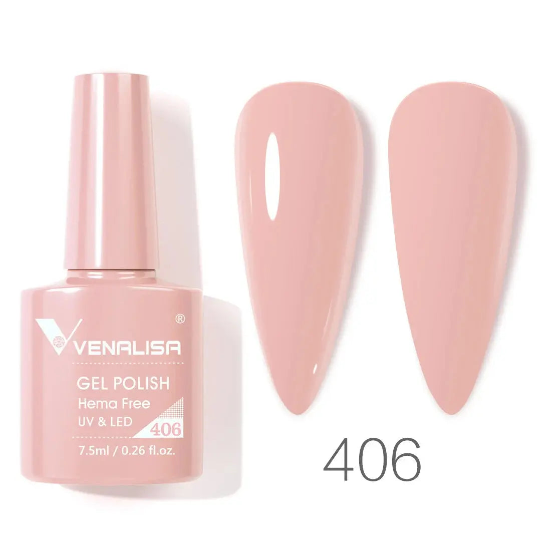 VENALISA 7.5ml Nail Gel Polish VIP5 HEMA Free Semi Permanent Soak off UV LED Nail Gel Varnish Full Coverage Nail Gel Lacquer Makeup art