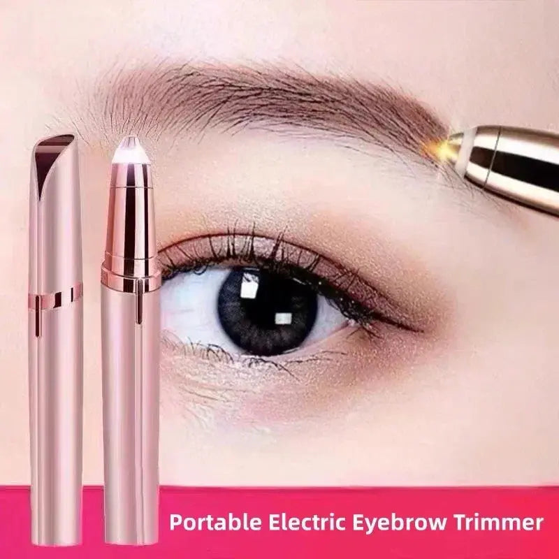 Electric Face Eyebrow Trimmer Eye Brow Shaper Pencil Hair Remover For Women Makeup Painless Automatic Eyebrow Shavers Depilator Makeup art