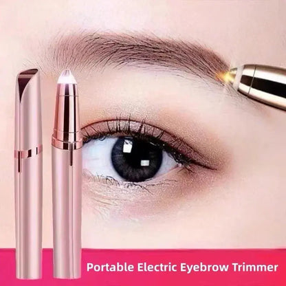 Electric Face Eyebrow Trimmer Eye Brow Shaper Pencil Hair Remover For Women Makeup Painless Automatic Eyebrow Shavers Depilator Makeup art