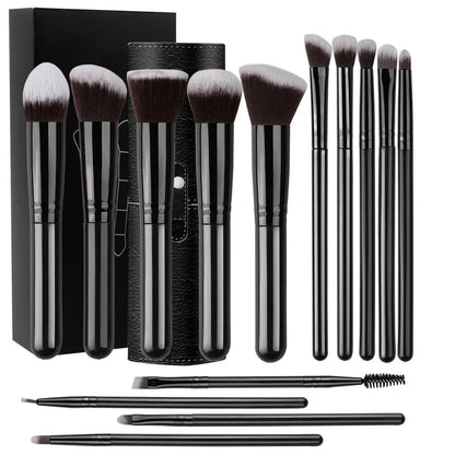 NEW 14PCS Makeup Brushes Set  Soft Fluffy Foundation Blush Powder Eyeshadow Blending Female Cosmetics Beauty Tool Christmas gift Makeup art