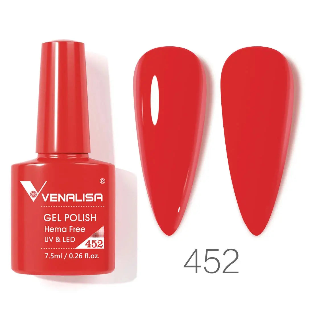 VENALISA 7.5ml Nail Gel Polish VIP5 HEMA Free Semi Permanent Soak off UV LED Nail Gel Varnish Full Coverage Nail Gel Lacquer Makeup art