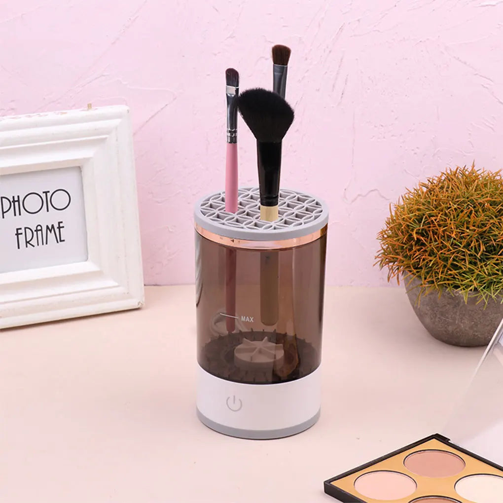 New Makeup Brush Cleaner Automatic Rotating Makeup Brush Cleaner  Electric Cosmetic Makeup Brush Rotary Washing Machine Makeup art