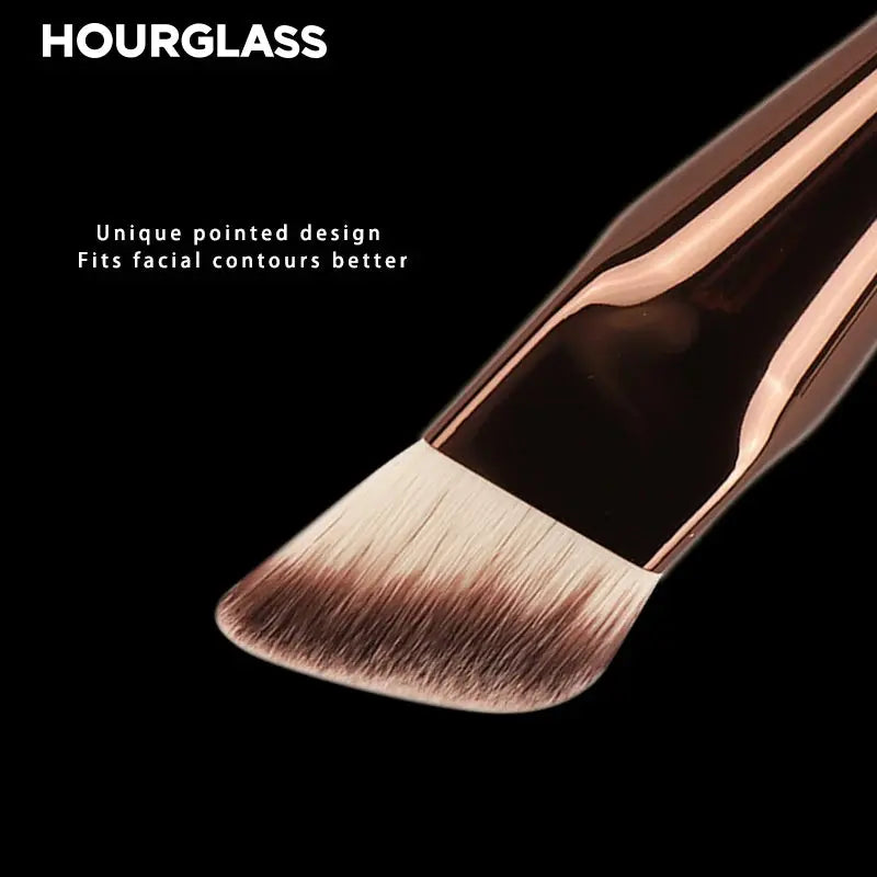 HOURGLASS Angled Liquid Foundation Brushes Foundation Cream Brush Blush Brush  Base Make Up Tool-022 Makeup art