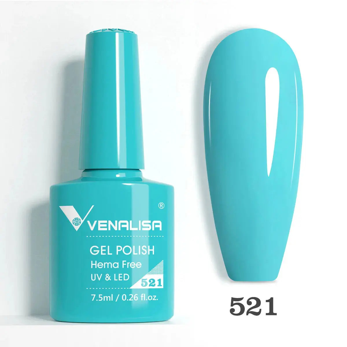 VENALISA 7.5ml Nail Gel Polish VIP5 HEMA Free Semi Permanent Soak off UV LED Nail Gel Varnish Full Coverage Nail Gel Lacquer Makeup art