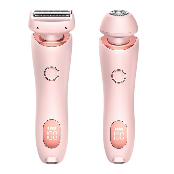 2-in-1 Bikini & Body Trimmer - Women's IPX7 Waterproof Electric Shaver for Face Underarms Legs, Painless Hair Removal Kit Makeup art
