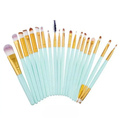 20pcs Eye brush Complete eyeshadow Brush Beauty Tool Explosive neutral logo Free Eyeliner brush Makeup art